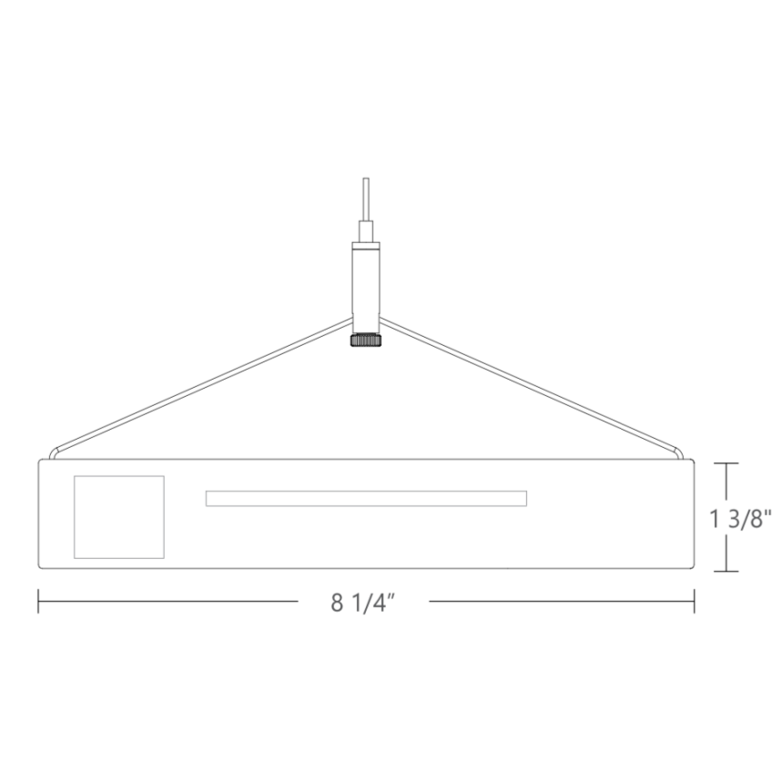 Axis Lighting Slim SurroundLite Pendant Semi-Indirect