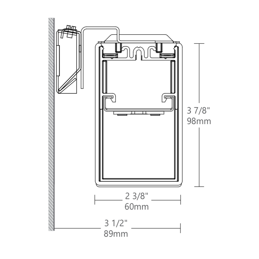 Axis Lighting Mini Box Wall