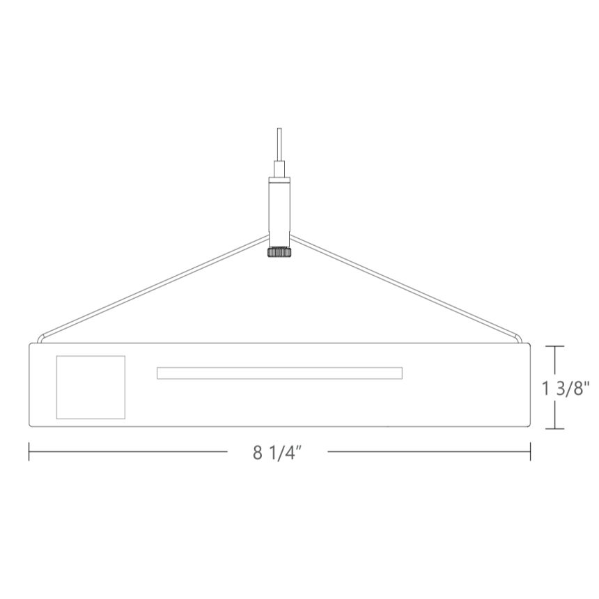 Axis Lighting Slim SurroundLite Pendant Indirect