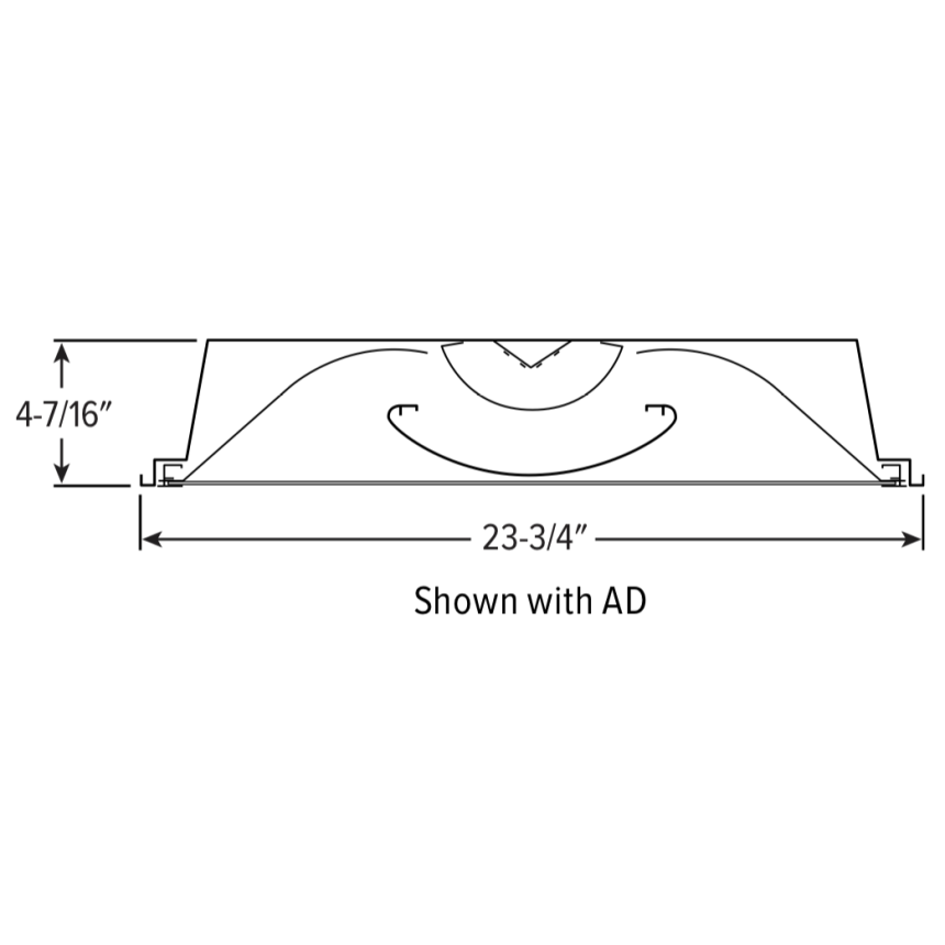 H.E. Williams DIL Lensed Direct/Indirect Troffer
