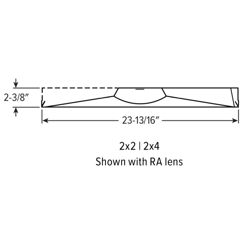 H.E. Williams PT Shallow Plenum LED Troffer