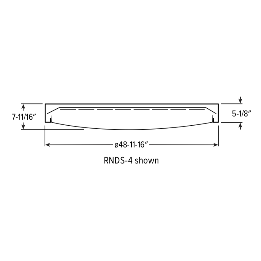 H.E. Williams RNDS Round Architectural Surface Mount