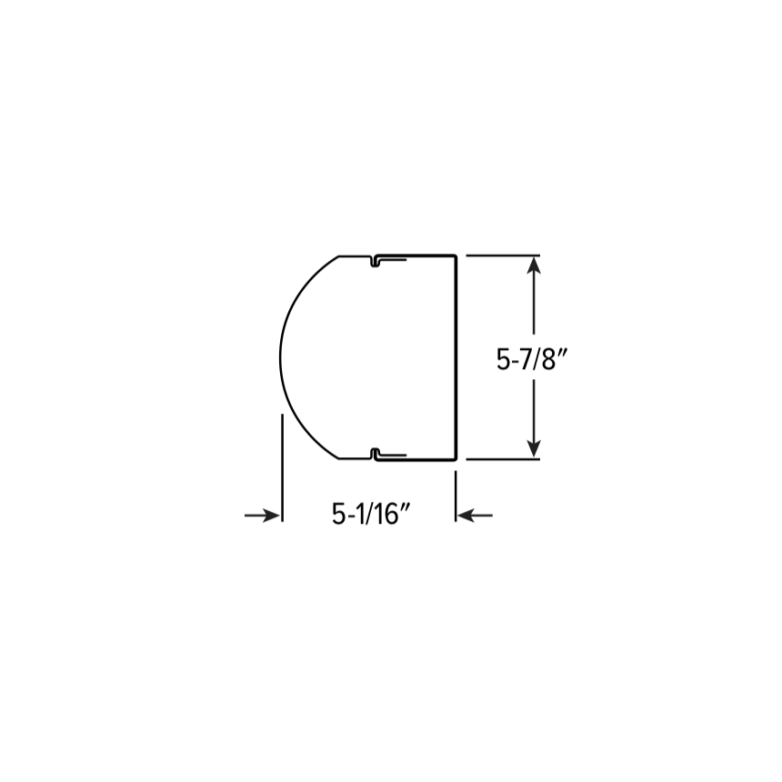 H.E. Williams SLF Surface or Wall Mount Light