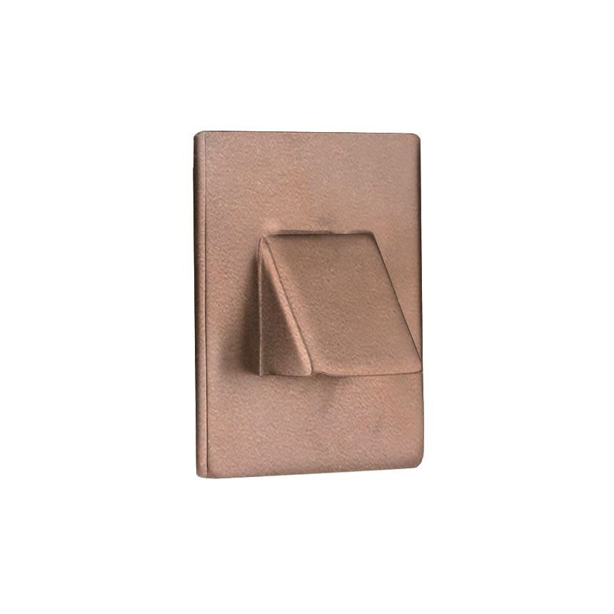 SPJ Lighting Forever Bright SPJ-GDG-30W-SQ-SH-QS LED Brass Outdoor Recessed Step Light - Matte Bronze Finish