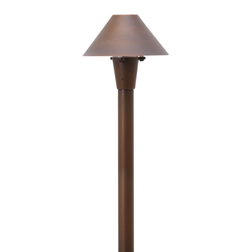 SPJ Lighting Forever Bright SPJ-MA-20 Outdoor LED Brass Outdoor Path Light - Matte Bronze Finish