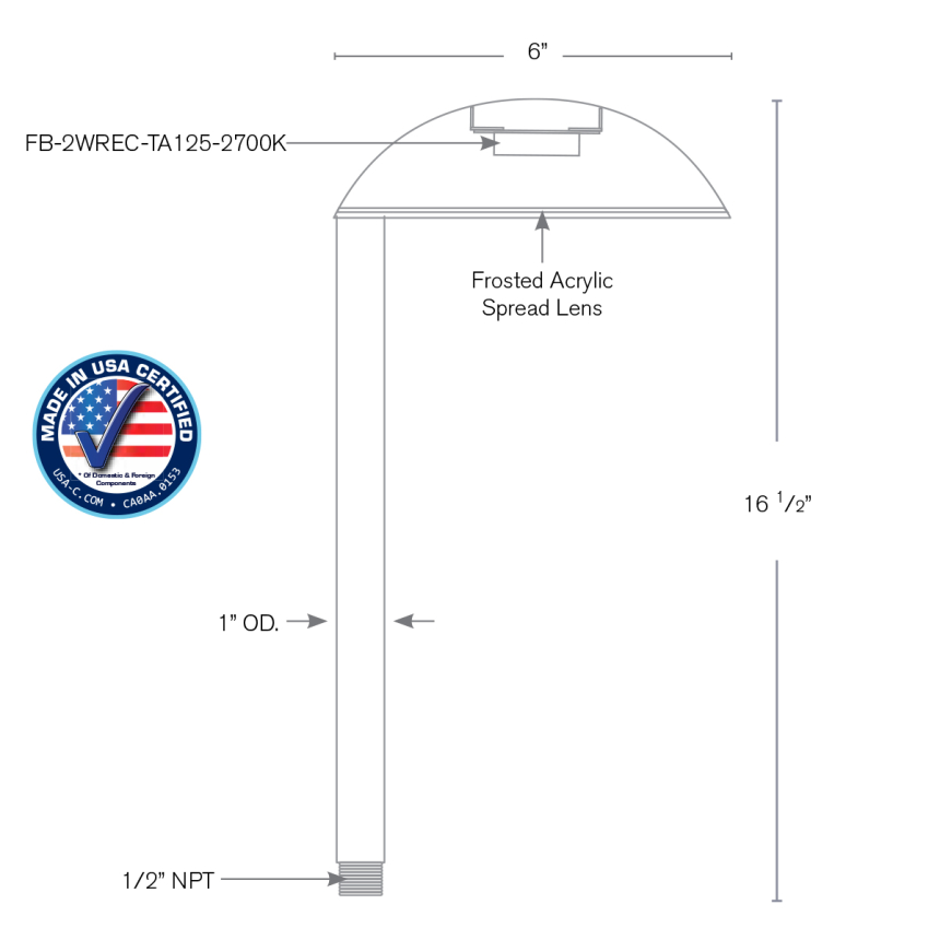 SPJ Lighting Forever Bright SPJ10-01 LED Copper Turtle Friendly Outdoor Path Light