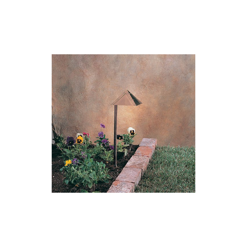SPJ Lighting Forever Bright SPJ11-03 LED Brass Turtle Friendly Outdoor Path Light