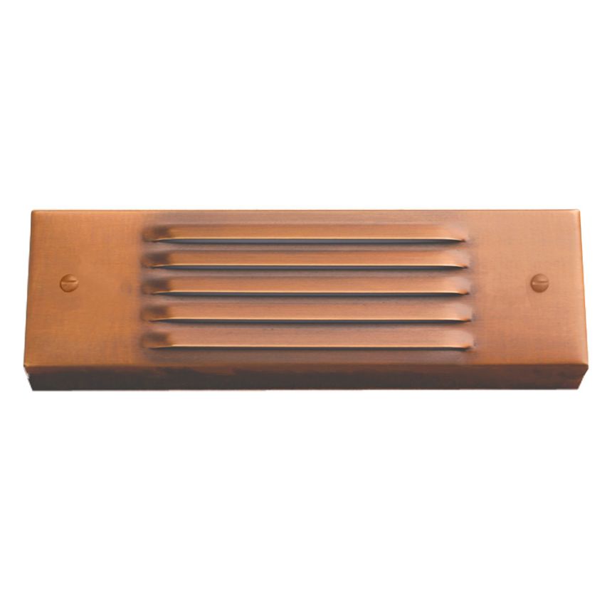 SPJ Lighting Forever Bright SPJ17-08 Outdoor 2 Watt LED Louvre Step Light Surface Mount - Matte Bronze Finish