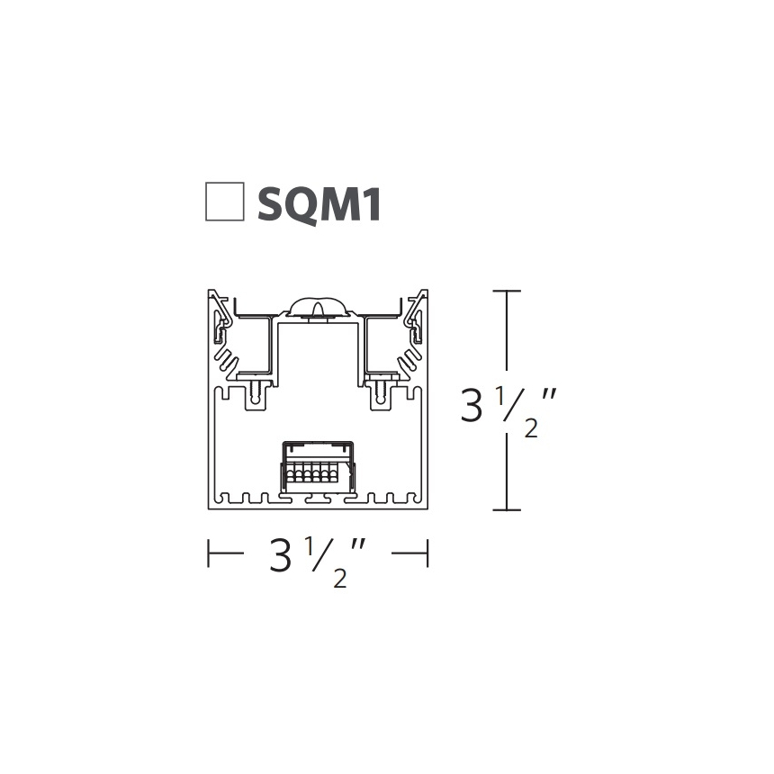 Peerless Lighting Square LED Suspended Indirect Light Fixture