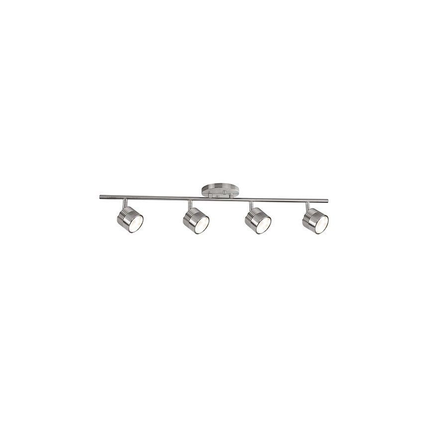 Lyra Brushed Nickel Track Lighting by Kuzco