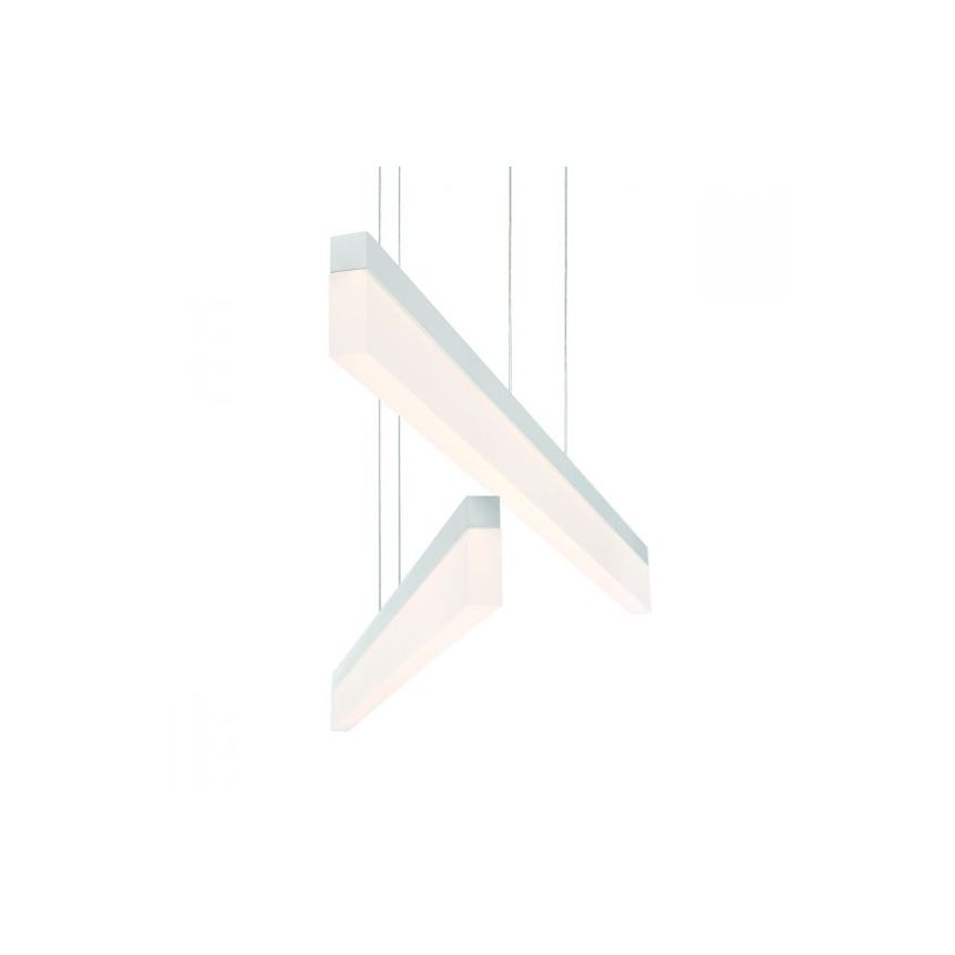 Alcon Lighting 12162-WH Barra Large 46.5 Inch White Finish LED Architectural Linear Pendant