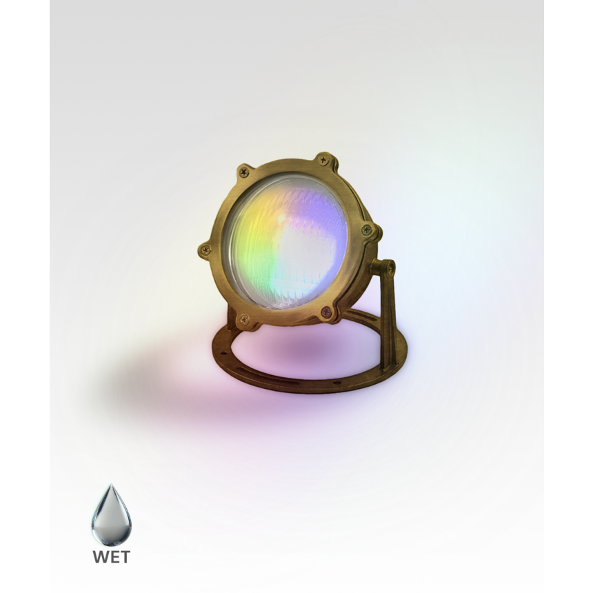 Architectural RGBW Color-Changing Underwater LED Light