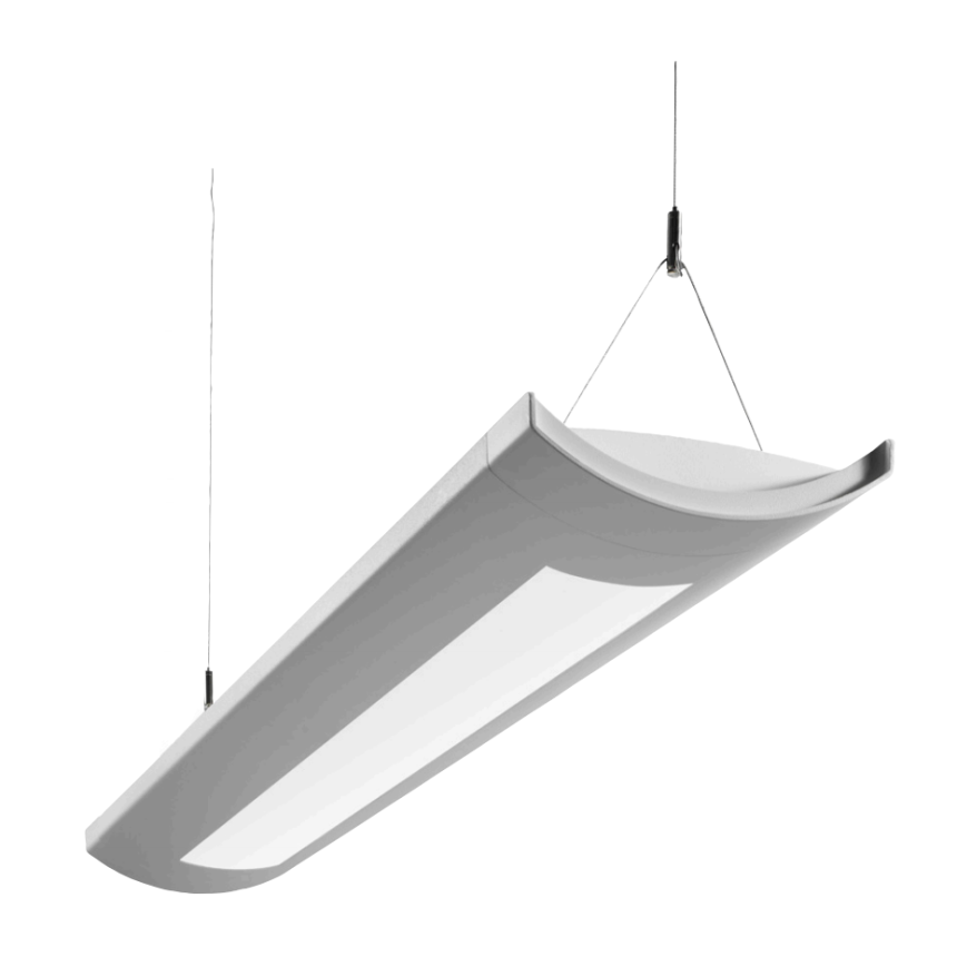 Prudential Lighting Wave2 Direct / Indirect LED Linear Suspension Light