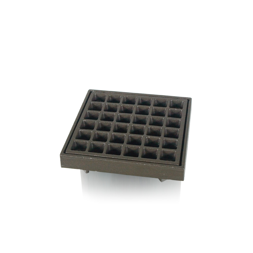 BK Lighting SW LED Square Adjustable Well Star Recessed In Grade Well Light