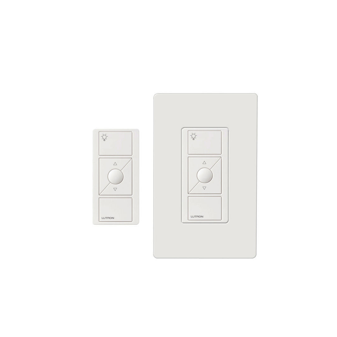 Lutron Caseta PPKG1WWH InWall Dimmer and Pico Remote