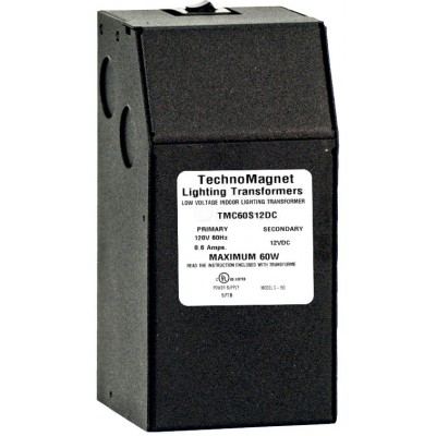 60W 12V DC Indoor Dimmable LED DC Magnetic Transformer Driver