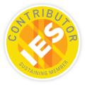 Illuminating Engineering Society (IES) Contributor Sustaining Member logo
