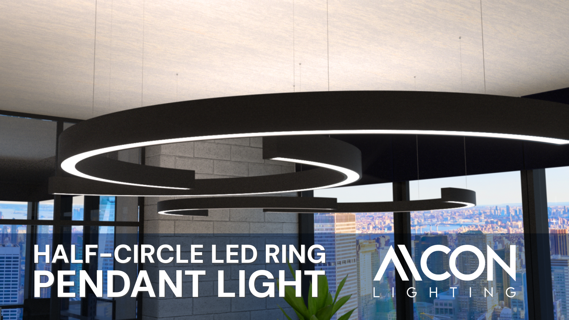 12258 Half-Circle Ring Pendant