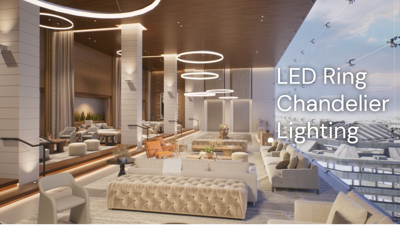 12272 LED Ring Pendant Chandelier Product Preview