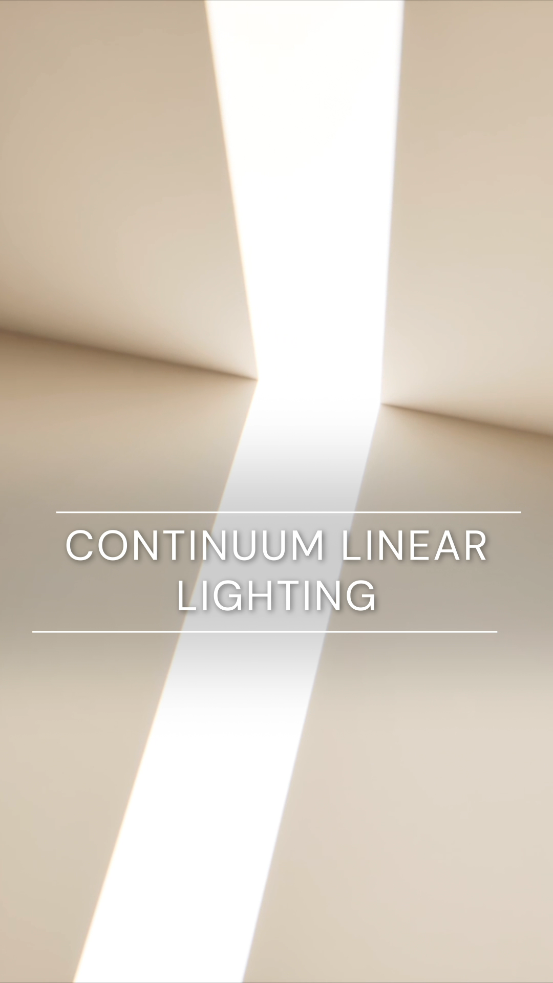 Continuum Linear Lighting for Office Interiors