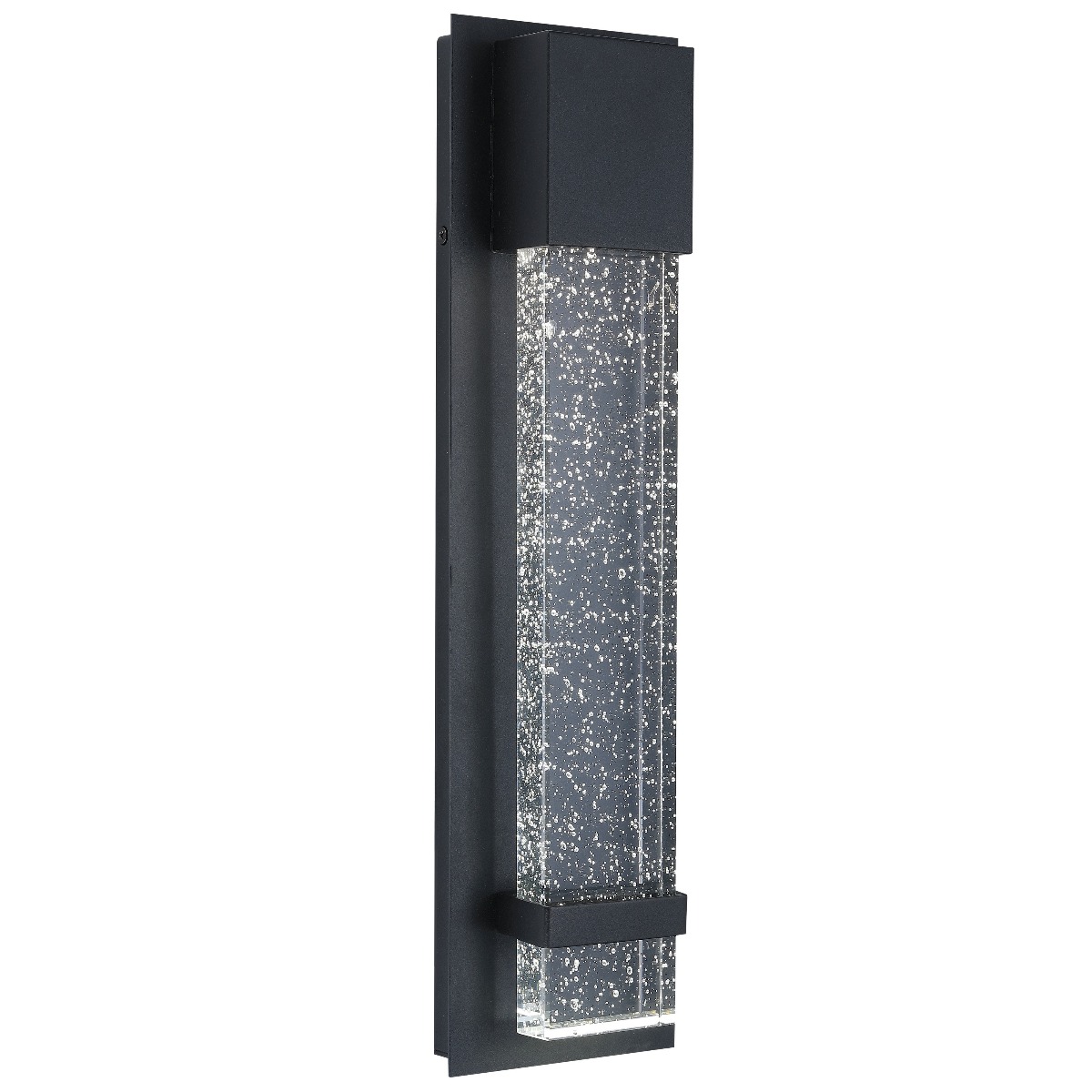 Alcon 11247 Architectural Outdoor LED Clear Seeded Lens Wall Sconce - 18 in