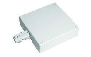 Image 1 of Alcon Two Circuit 13000-TB-2 Universal T-Bar End Feed for LED Track Lights