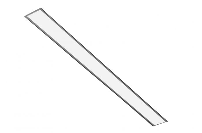 Image 1 of Mark Architectural Lighting Mark Slot 4 LED S4LROTM and S4LFOTM Linear Recessed Ceiling Light Strip Fixture