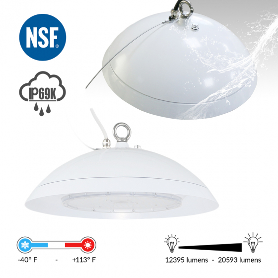 Alcon 11177 LED Half Dome High Bay Light