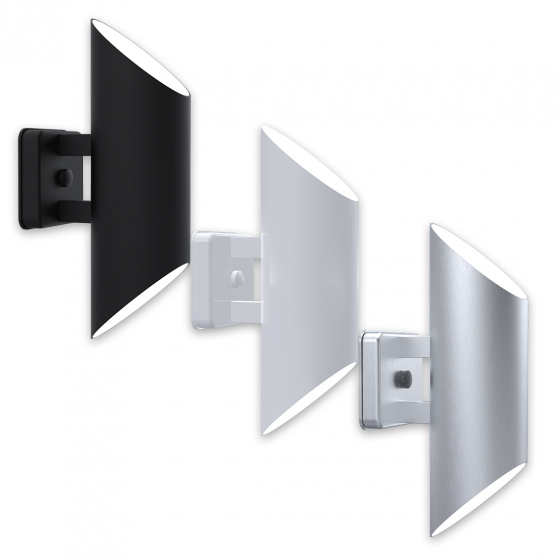 Alcon 11232 Wall Double Diagonal Bias-Cut Cylinder Up/Down Light