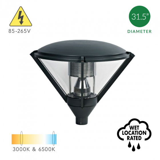 Alcon Lighting 11402 Elroy Architectural LED Post Top Light Fixture