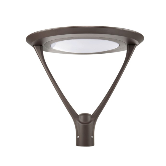 Alcon 11410-D Architectural Modern Double Arm LED Post Light | Selectable Wattage and Color Temperature