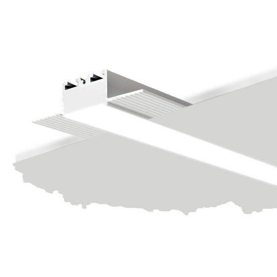 Image 1 of ALCON 12100-10-LR Drywall Height Recessed Linear Trimless LED Light
