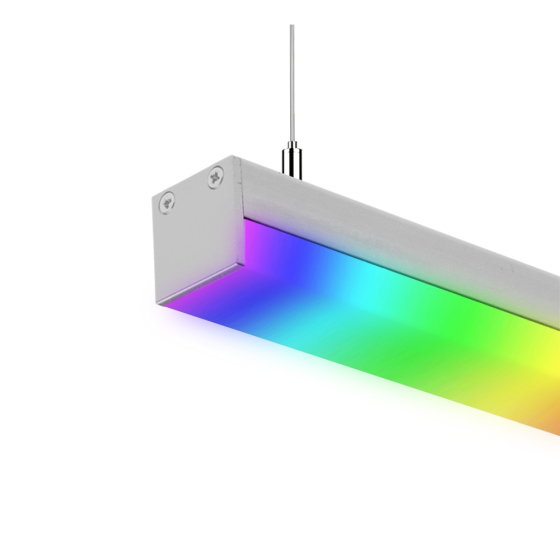 Image 1 of Alcon 12100-10-P-RGBW Linear LED Color-Changing Pendant