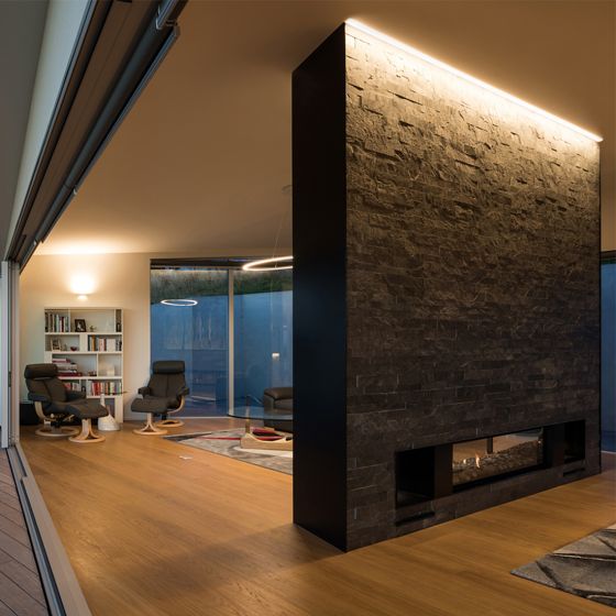 Image 1 of Alcon 12100-10-PR Linear Recessed Wall Wash Perimeter LED Light