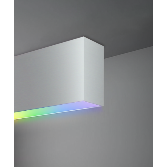 Alcon 12100-20-S-RGBW Linear Surface Color-Changing Slim LED Light 