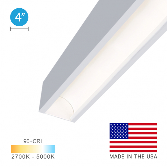 Alcon 12100-44-CG-W Linear Wall Mount Downlight