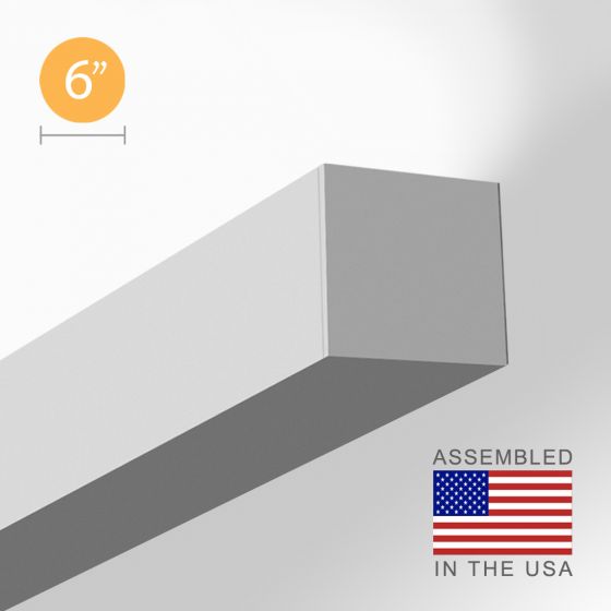 Alcon 12100-66-W-I LED Linear 6-Inch Wall Uplight