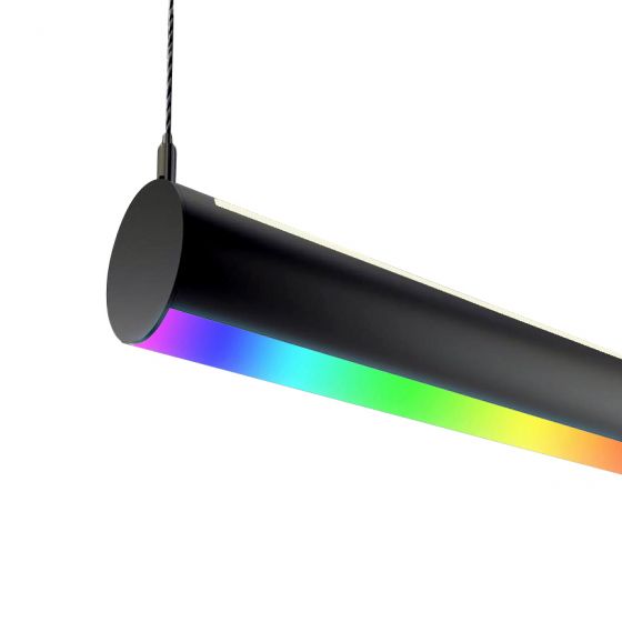 Image 1 of Alcon 12100-R4-RGBW-P LED Color-Tunable Tube Pendant Light
