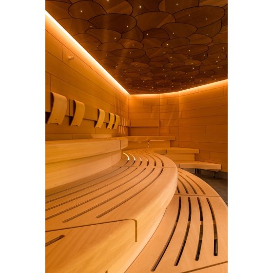 Steam-Rated Flexible Strip Cove LED Sauna Light