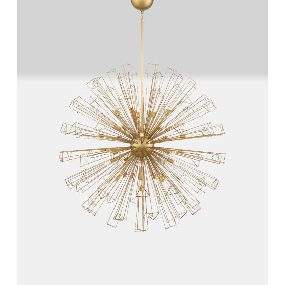 Alcon 12217 Architectural 35 Light 54 Inch Sphere Chandelier 