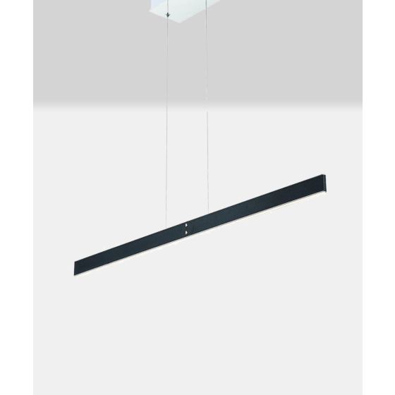0.5-Inch Vegan Leather Wrapped Linear Pendant LED Light