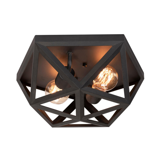 Alcon 12291 Industrial Flush Mount Ceiling Light