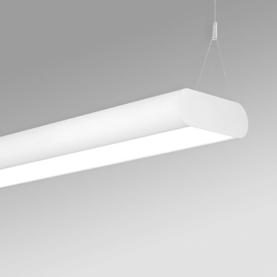 Alcon 12503-P Antimicrobial LED Linear Capsule Pendant Light