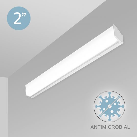 Alcon 12513-W Antimicrobial Linear Wall-Mounted LED Light