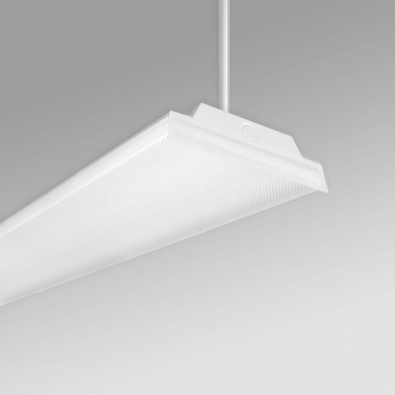 Alcon 12516-P Wraparound Antimicrobial LED Low Bay Pendant Light