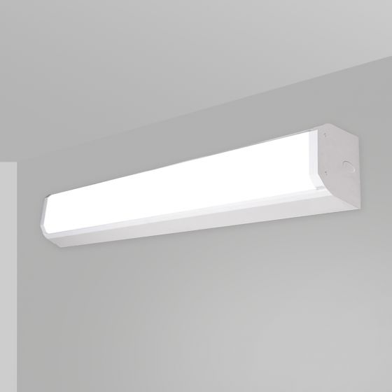 Alcon 12517-W Linear Antimicrobial LED Wall Light