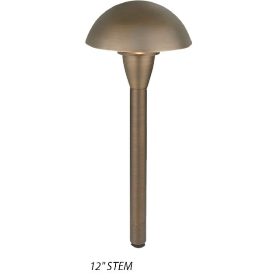 Alcon 9079 Brass LED Landscape Path Light