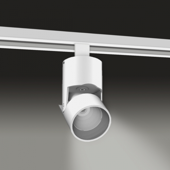 Alcon 13101 Adjustable Cylinder Ceiling LED Tracklight