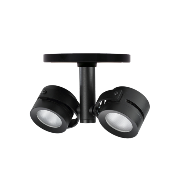 Alcon 13310 Architectural LED Adjustable Dual-Head Monopoint Light