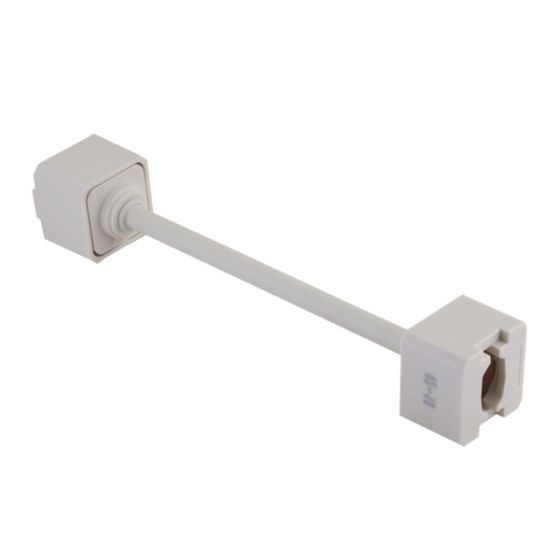 Alcon 13994 Universal Line Voltage Track Stem Extension - One/Two Circuit